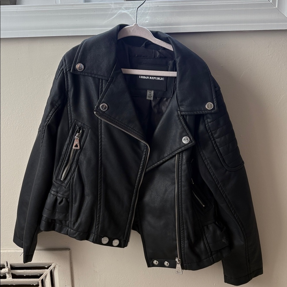 Urban Republic Black Biker Jacket